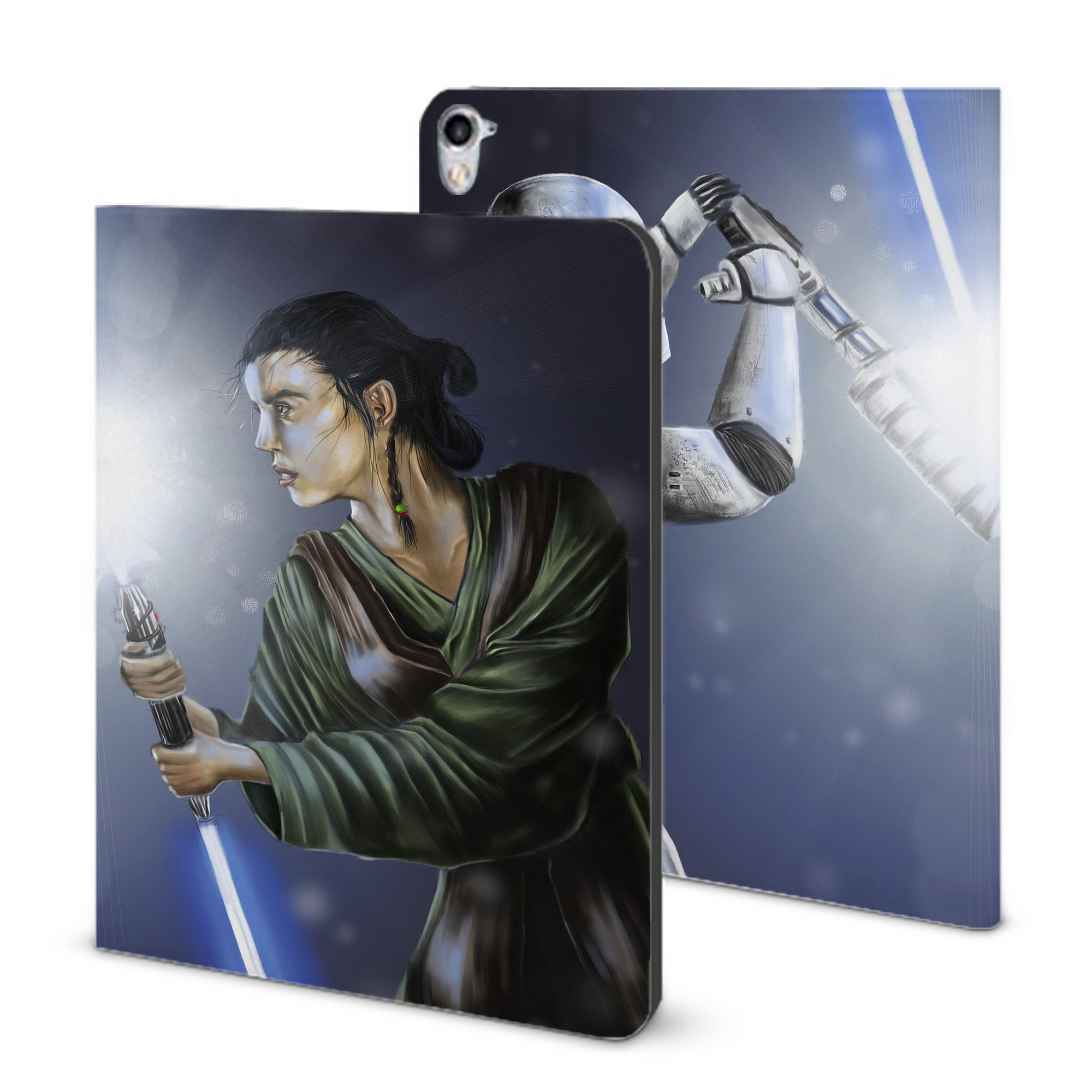 （画像用） スター・ウォーズ Star Wars IPad ケース ブック型 PUレザー TPU 耐衝撃 軽量 薄型 ペン収納なし 全面保護 IPad 各モデル対応
